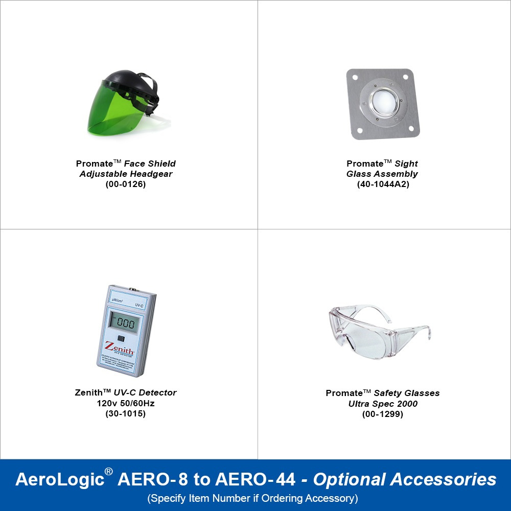 AeroLogic®  UV Air Duct Disinfection Models - One Lamp AERO